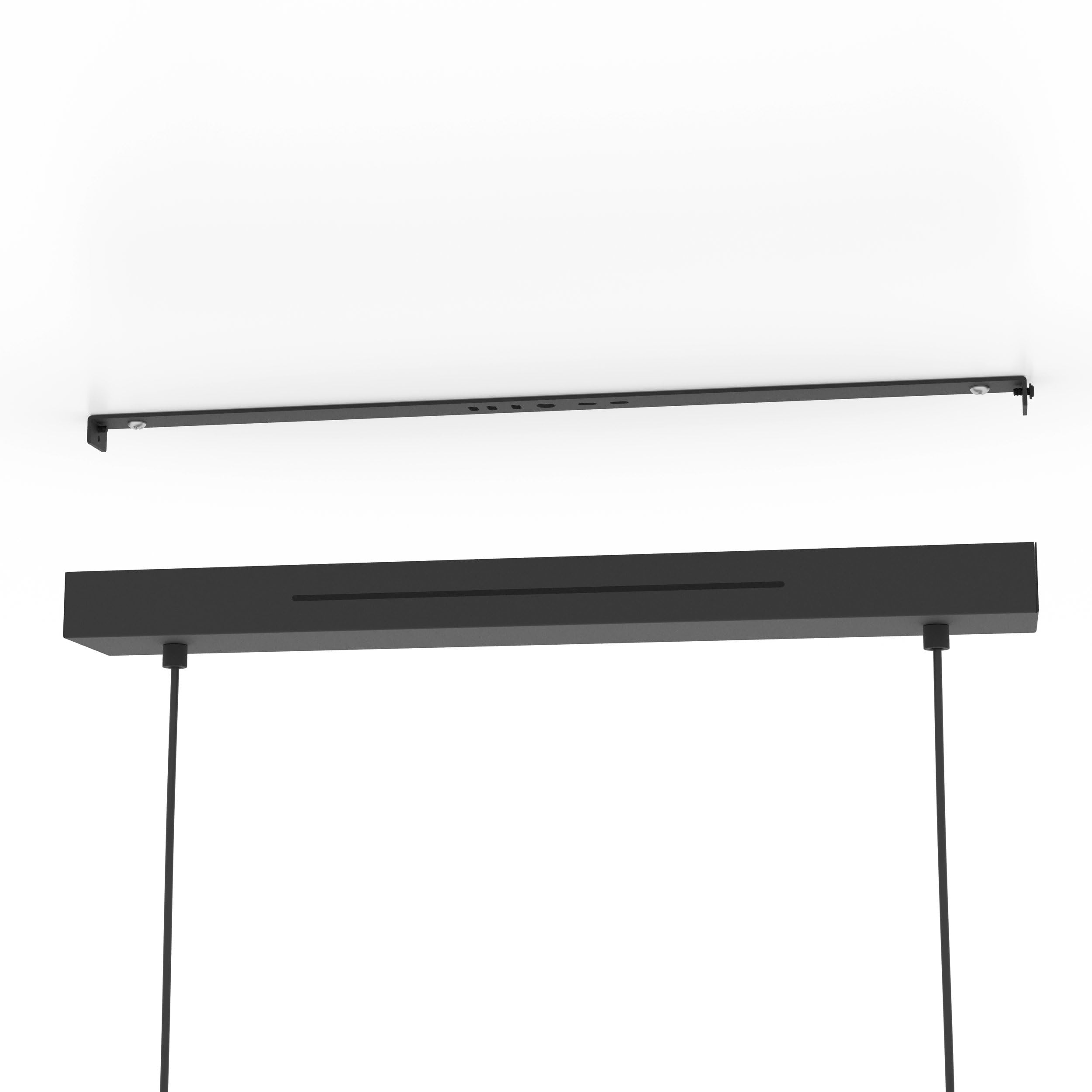 EGLO connect.z Smart-Home LED Pendelleuchte Andreas-Z | Hängelampe aus Metall in Schwarz, ZigBee, App und Sprachsteuerung Alexa, warmweiß-kaltweiß, RGB, dimmbar