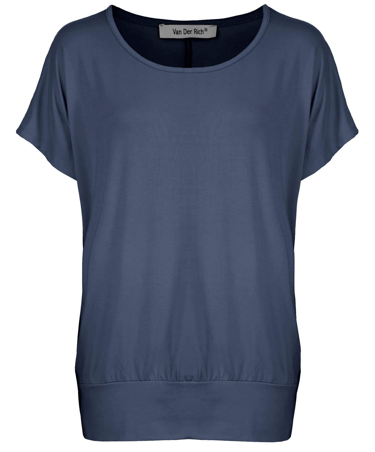 Van Der Rich ® - Tshirt Kurzam Rundhalsausschnitt Sommer- Damen