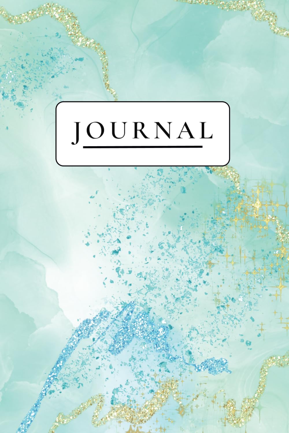 TWC: Creative Writing Journal For Personal or Professional Use, Abstract Mint