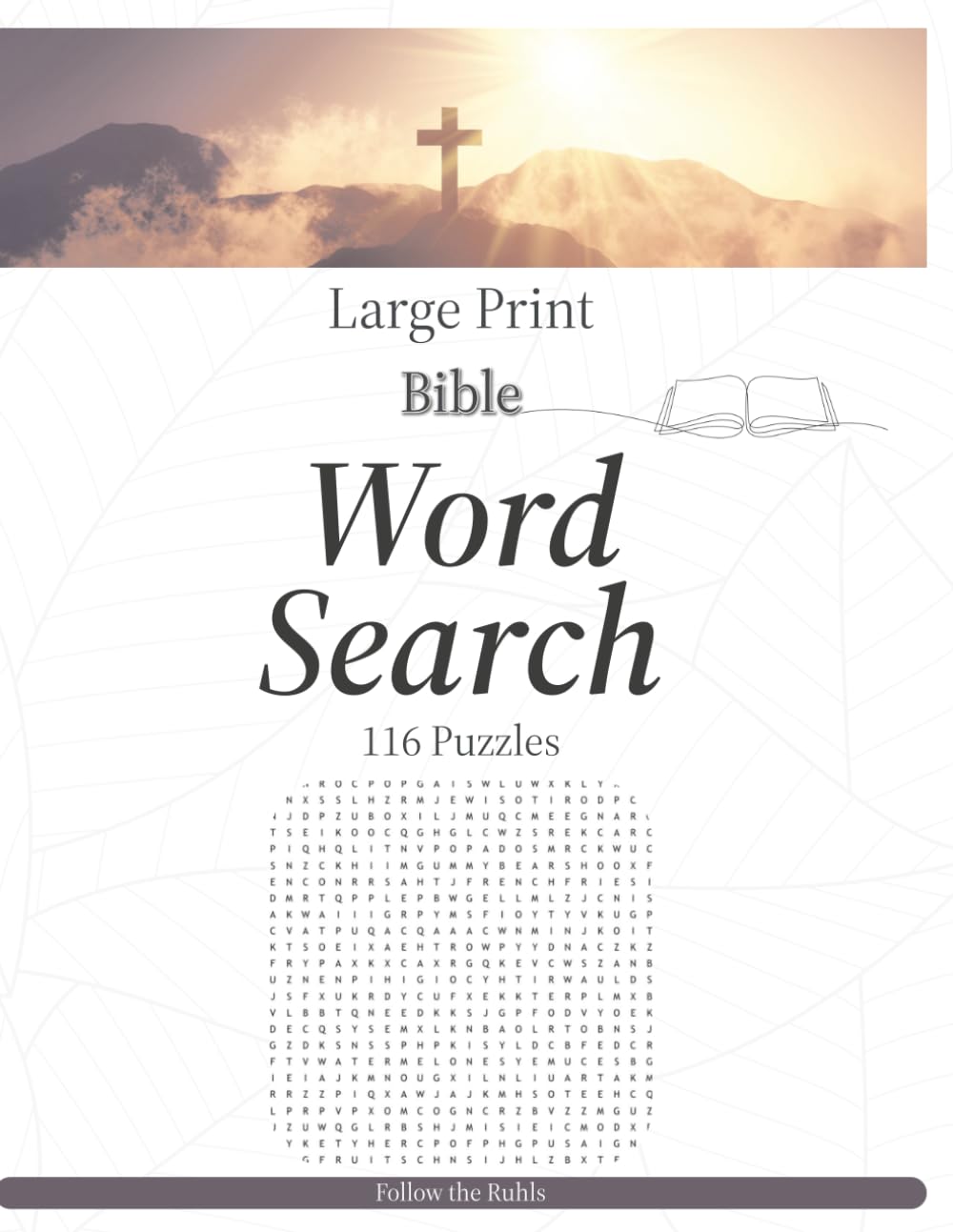 Large Print Bible Word Search for Adults: 116 Puzzles for Christian Faith, Hope and Healing