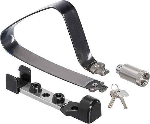 TiGr Mini candado azul para bicicleta con soporte cerradura en U flexible fuerte y ligera para cualquier bicicleta scooter eléctrico u otras