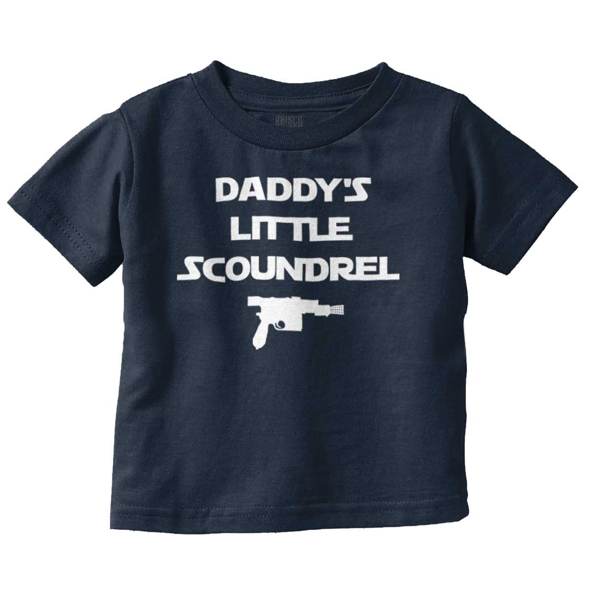 Brisco BrandsDaddy Little Scoundrel Star Han Wars Yoda Chewbacca Kylo Ren Toddler Infant T