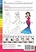 Design Your Dress WorkBook (Slim): Female Body Bases for Fashion Design - Drawing Dresses + Art practice - Anime Manga Art WorkBook for Beginners, Artists, Children, Teens, & Adults