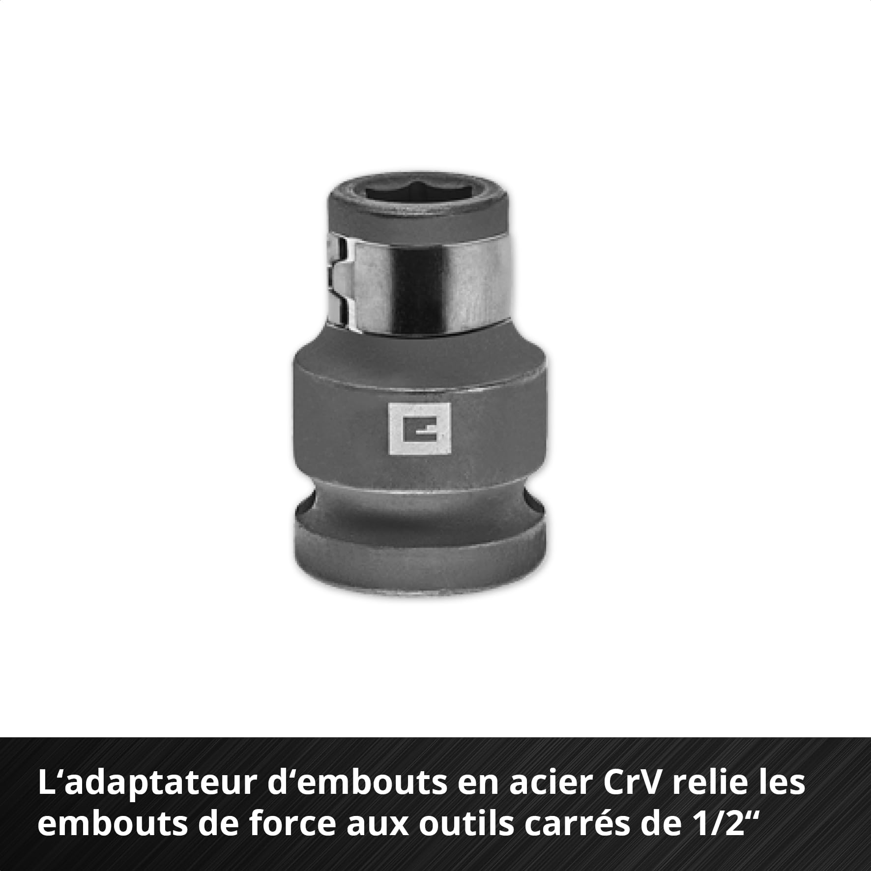 Einhell XL-CASE 32 pièces jeu de douilles à impact automobiles et d’embouts