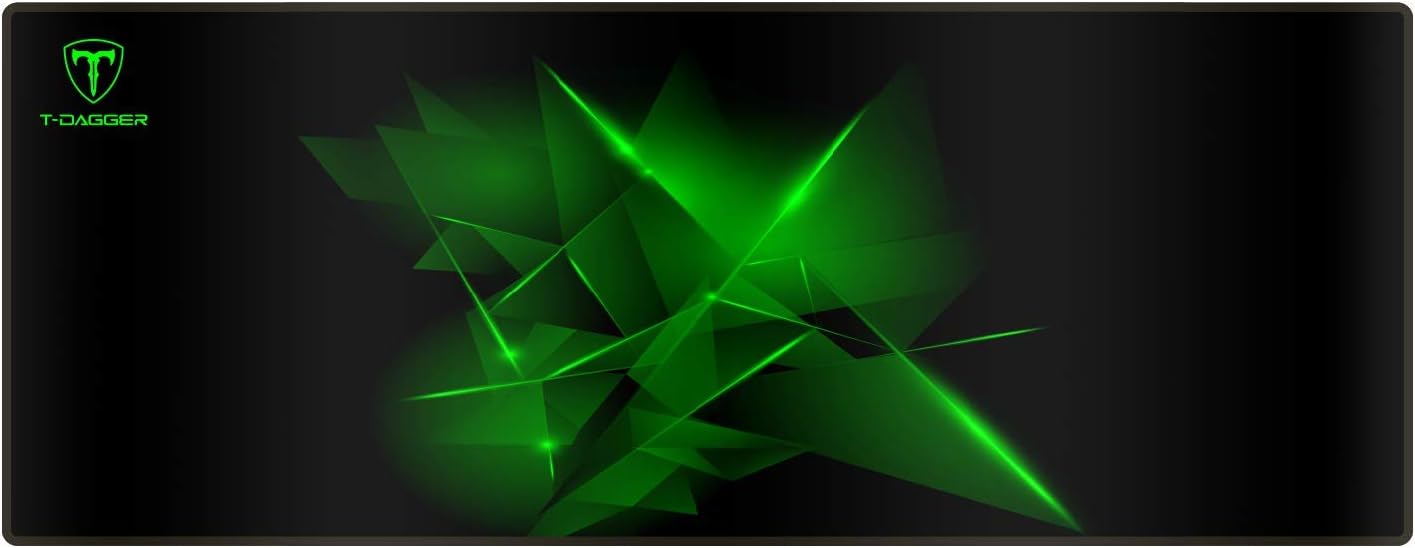 T-Dagger T-TMP301 Geometry Large Size Printed Gaming Mouse Pad