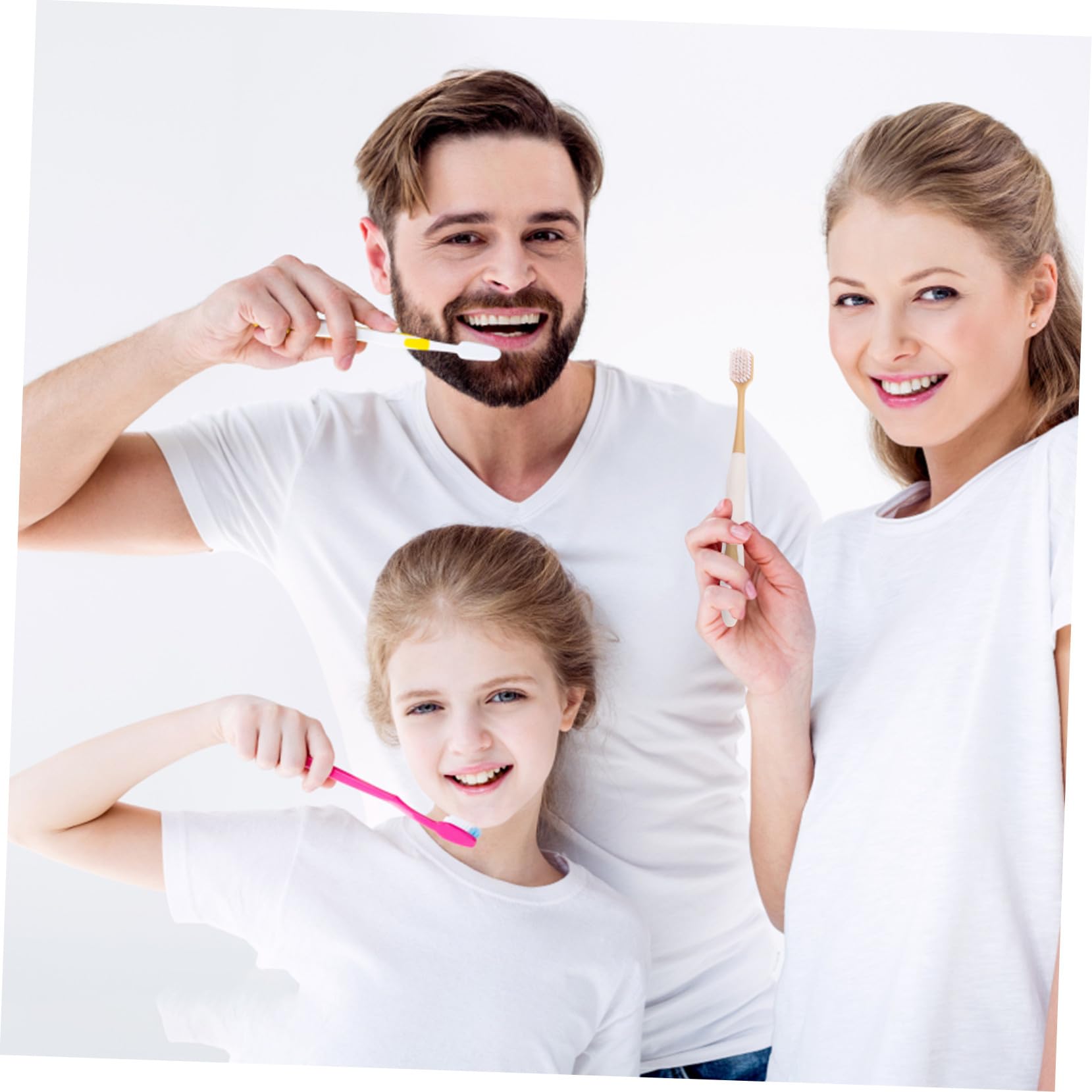 36 pezzi Spazzolini da Denti per Adulti Larga Setole Morbide Ergonomici per Uso e Viaggio Pulizia Profonda e dei Denti