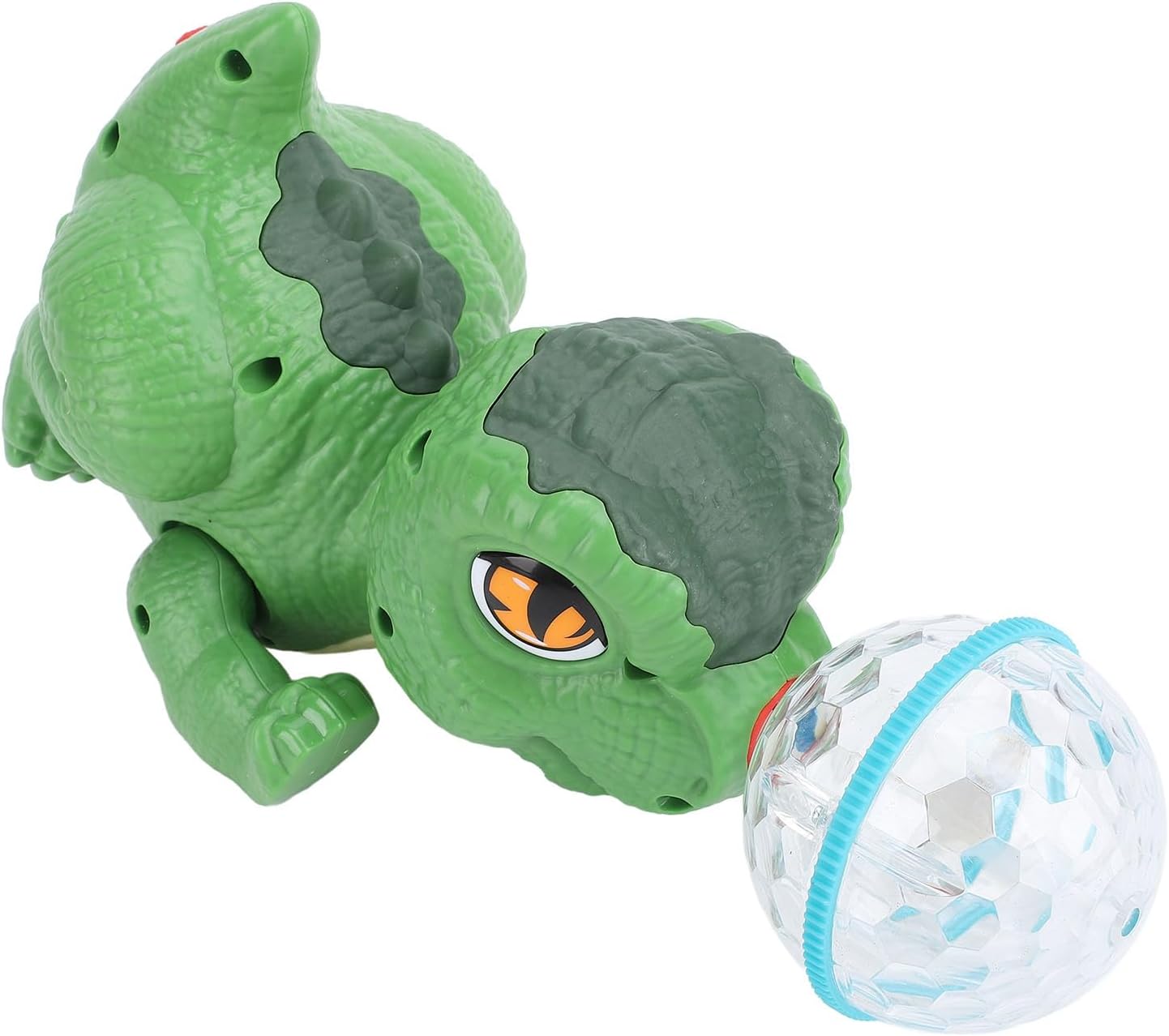 Zunate Electric Dinosaur Toy for Kids, Design with Rotating Ball, Lights, and Music, Safe ABS Material, Fun and Educational Playtime