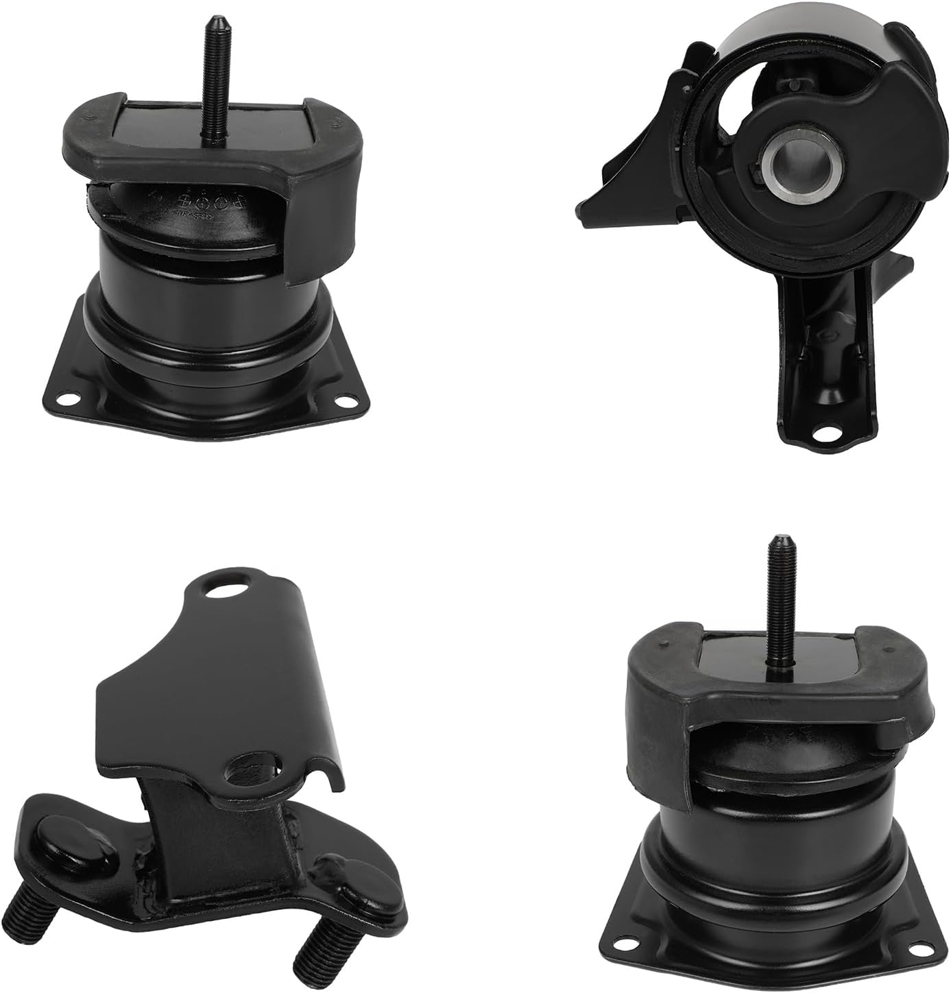 OCPTY Engine Motor Mount and Transmission Mount Kit Compatible for Honda Accord 1998-2002 V6 3.0L & Acura TL 1999 V6 3.2L, 4-PC Set