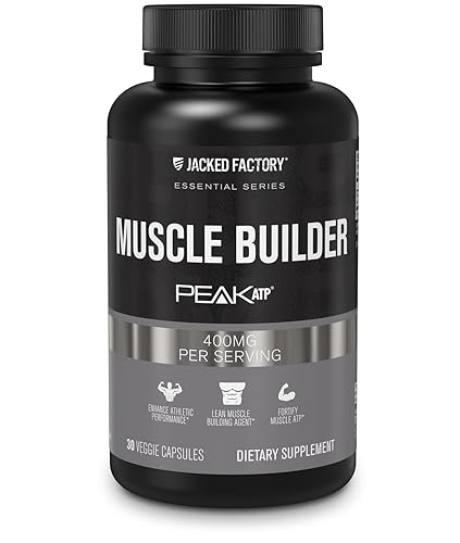 Jacked Factory Essentials Muscle Builder - ATP Muscle Builder for