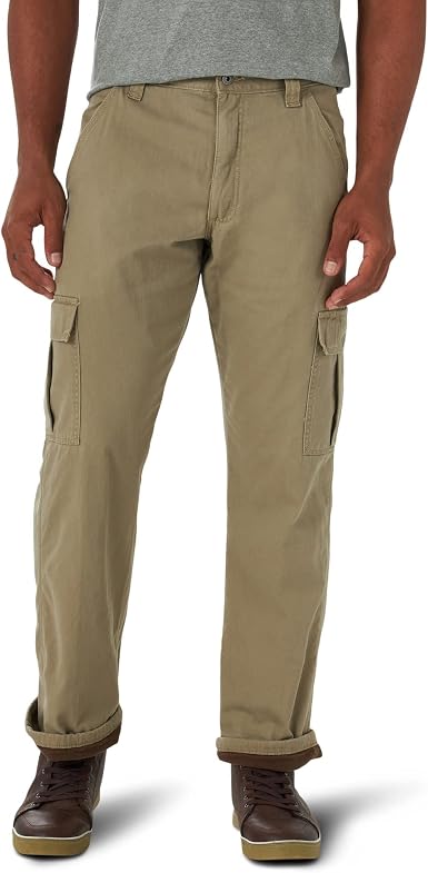 Amazon.com: Wrangler Co Pantalones cargo con forro polar para hombre : Ropa,  Zapatos y Joyería