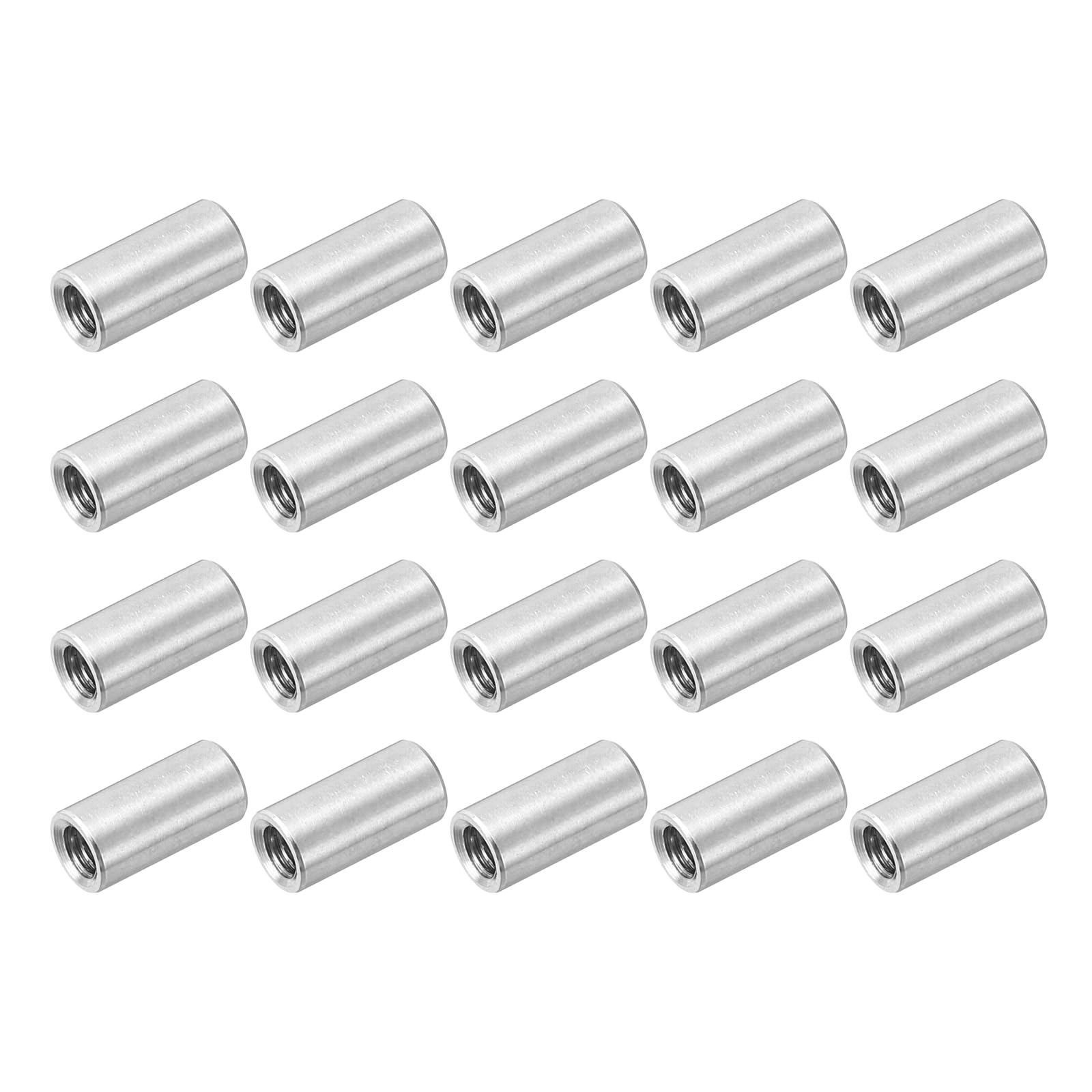 304 Stainless Steel Coupling Nuts - 25 Pcs -31
