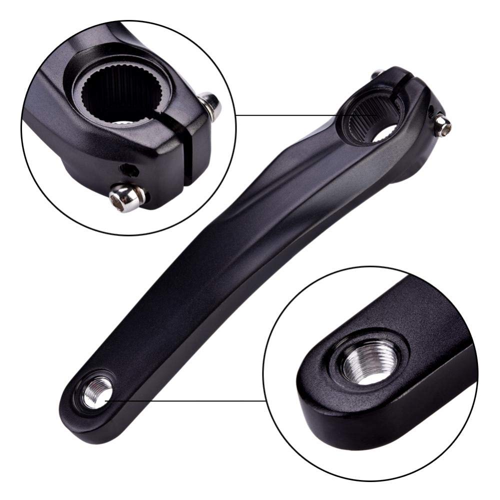 VBESTLIFE Ramię korby rowerowej, lewe ramię korby rowerowej, stop aluminium do korby 590 610 SLX XT XTR