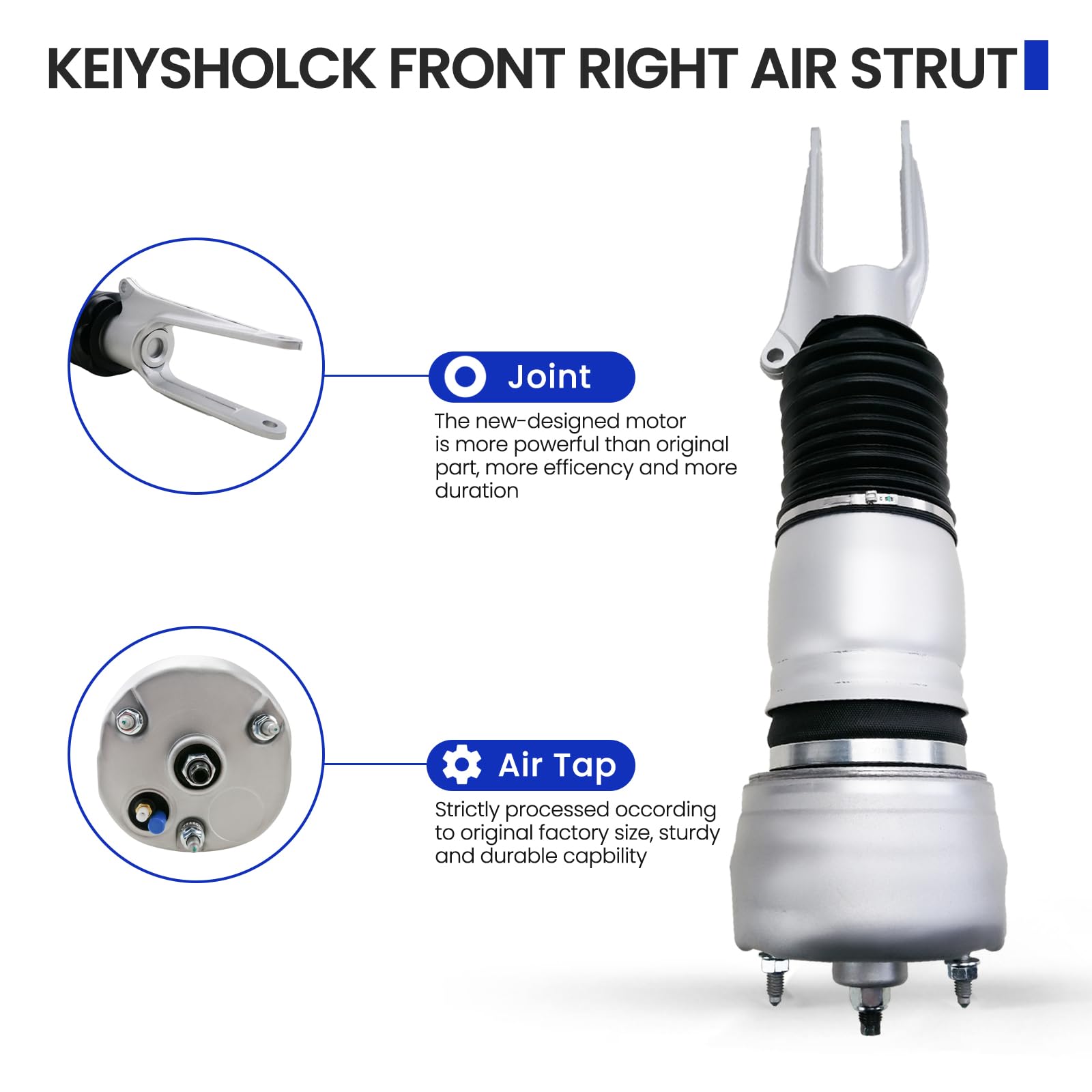 Amazon.com: KEIYSHOLCK Front Right Air Strut Suspension 