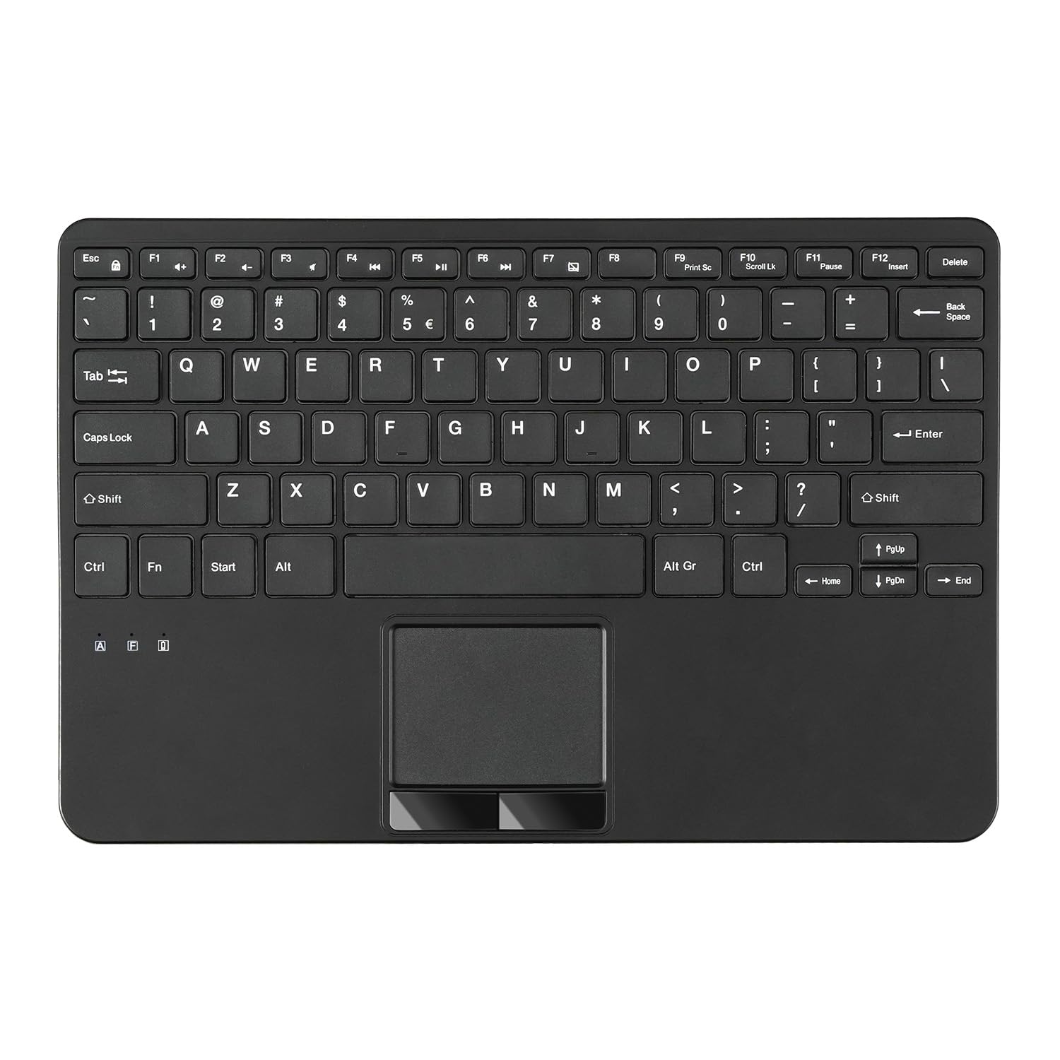 Perixx PERIBOARD-725 Wireless Keyboard with Touchpad - Multi-Device Connection with 2.4G and Bluetooth - Silent Scissor Keys - 11.18x7.17x1.1 Inches Dimension - US English-image-38