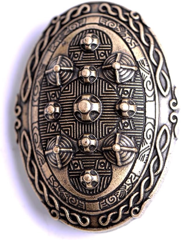 Norse Viking Brooch For Men Turtle Brooch Talisman Jewelry, Gift For Men