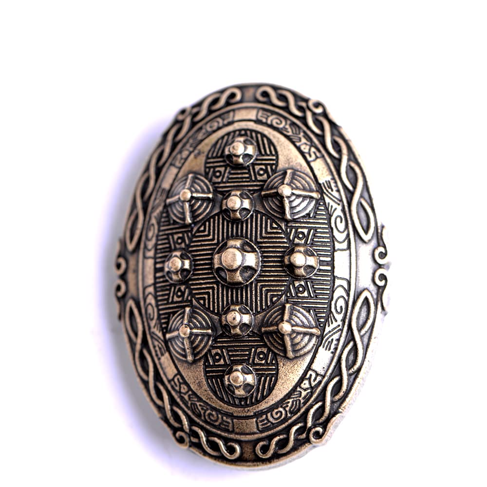 Norse Viking Brooch For Men Turtle Brooch Talisman Jewelry, Gift For Men