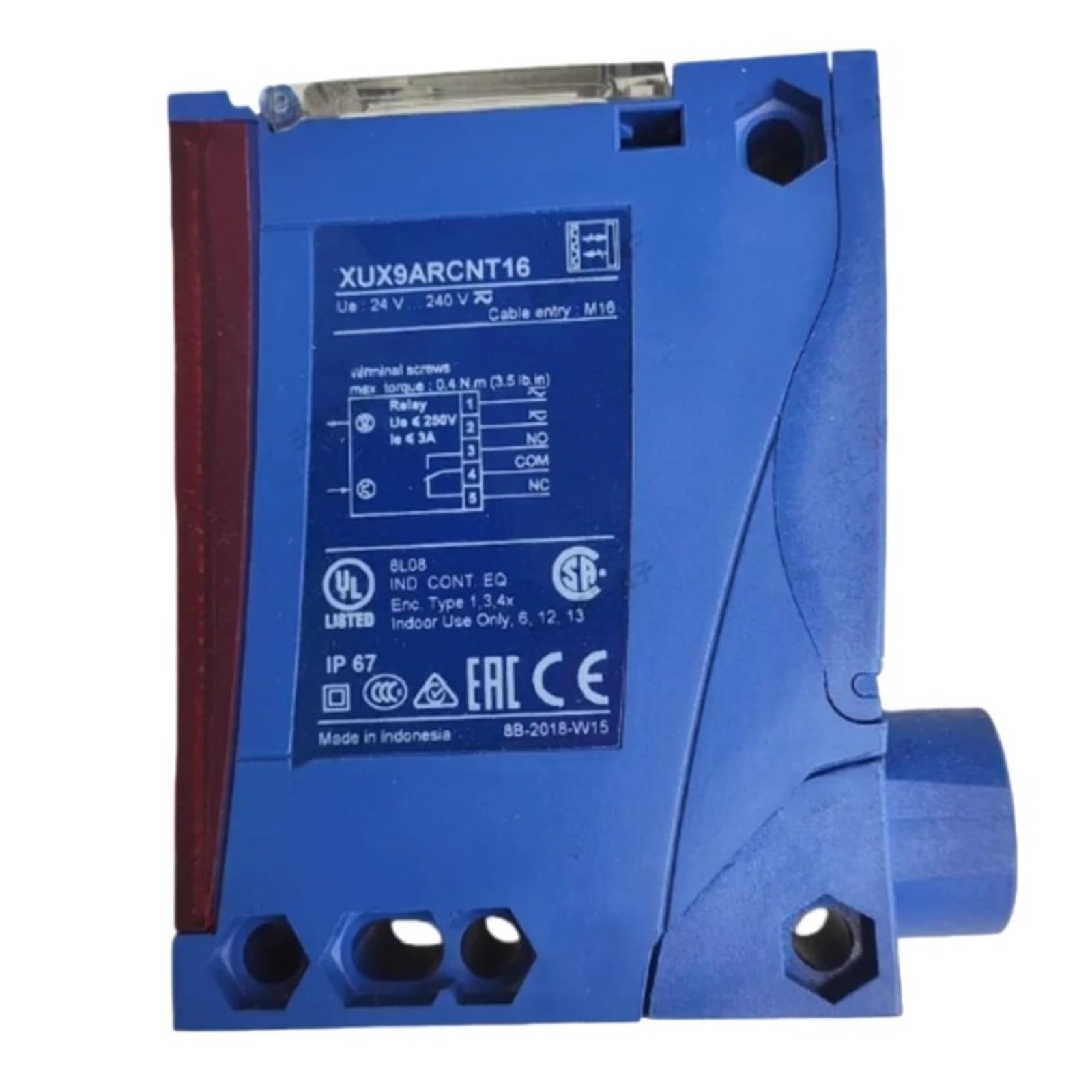 ZVQYSGIW XUX9ARCNT16 photoelectric sensor 24-240VAC/DC