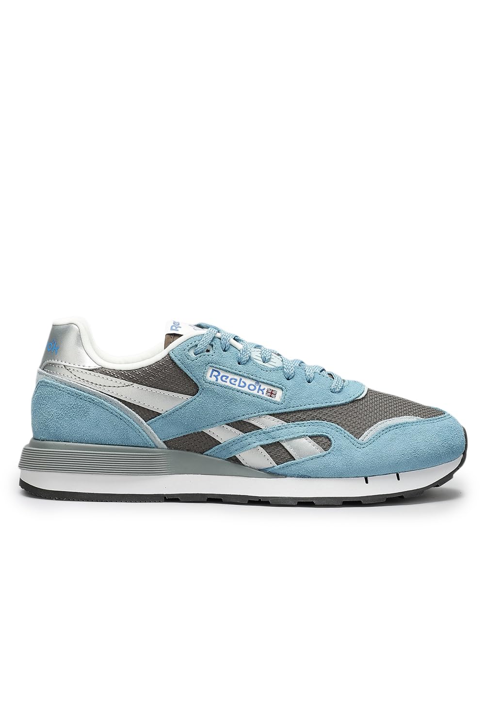 Reebok Unisex Classic Nylon 89 Trainers, WARPEDBLUE/TREKGREY/Iceblue, 36 EU