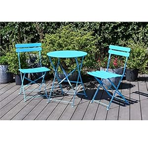 Mano Garden Balcony Sets 1 Table and 2 C...