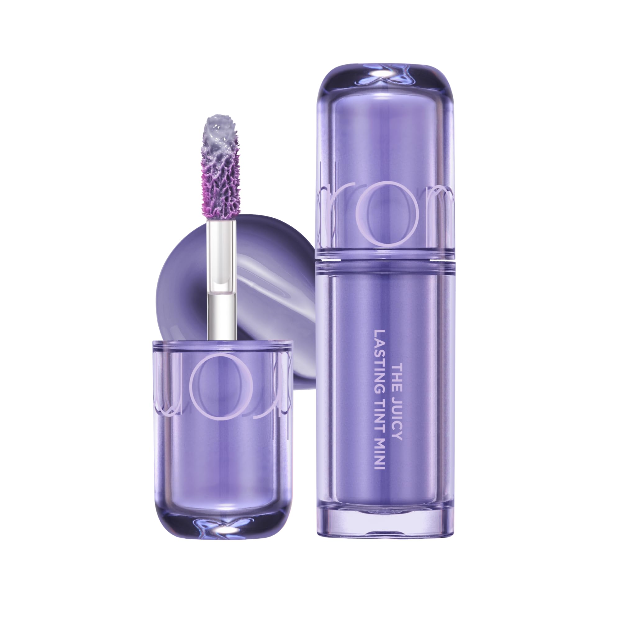 rom&nd The Juicy Lasting Tint Mini | Glossy Lip Tint | Old Mulberry | 1oz 12 OLD MULBERRY