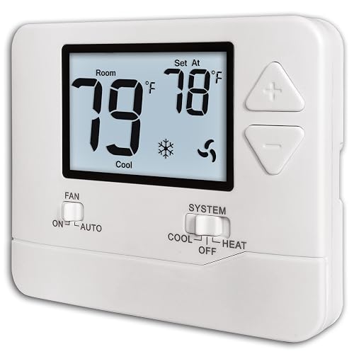 Heagstat H701 Non-Programmable Thermostat 1 Heat/1 Cool