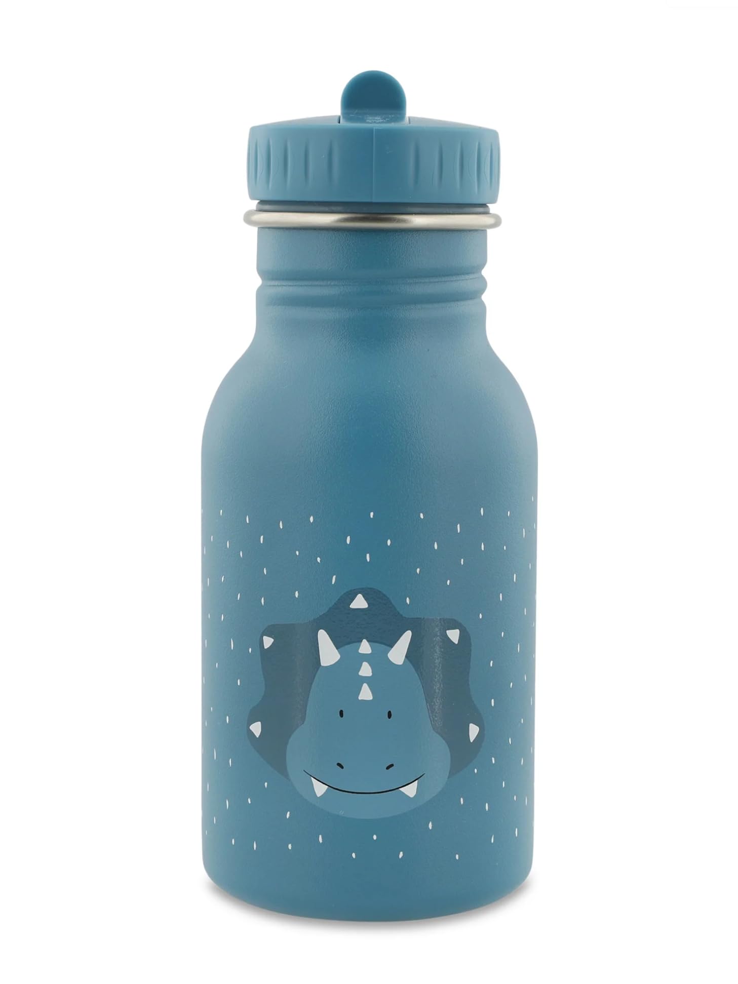Trixie Kids Stainless Steel Water Bottle, Mr Tricerarops, 500ml