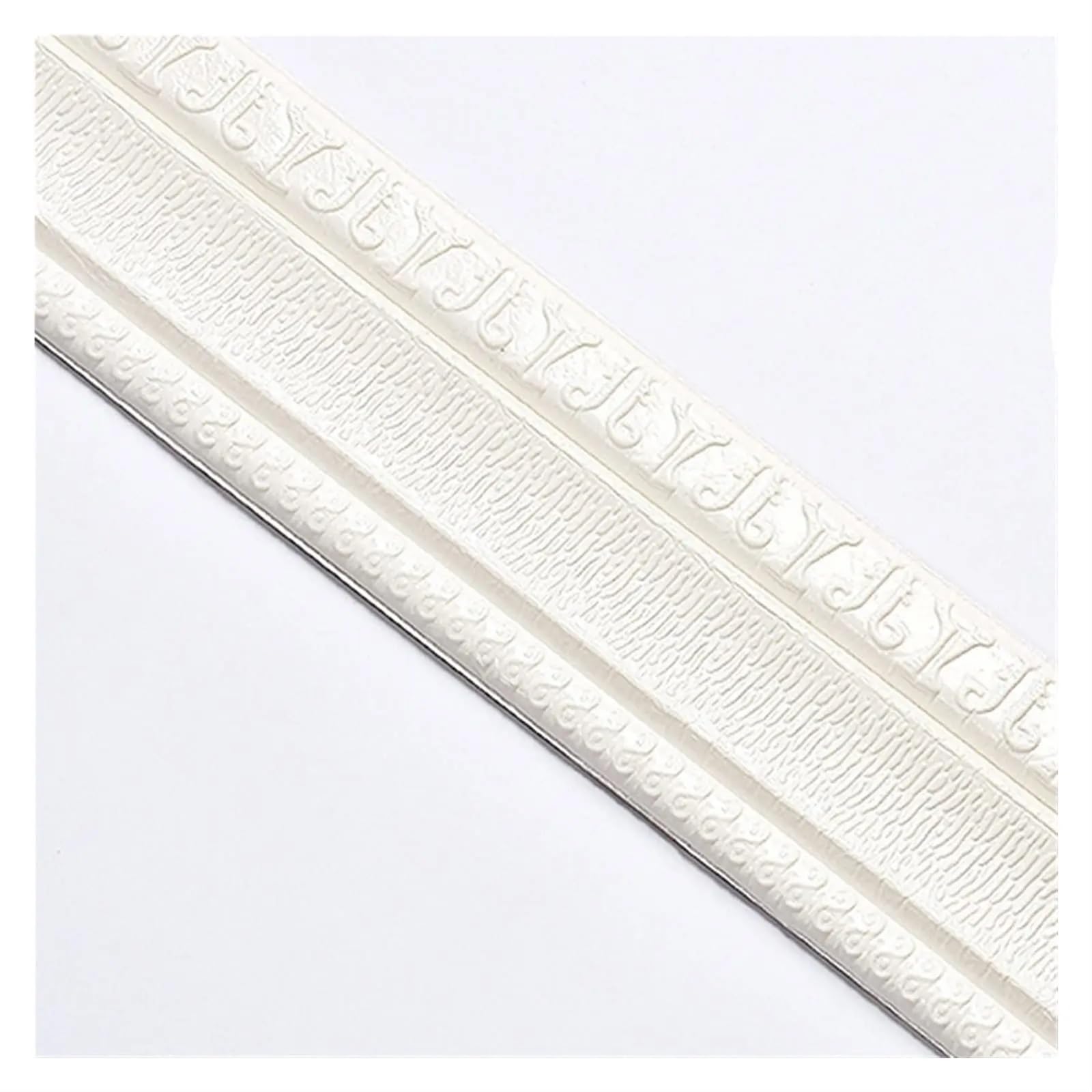 Yxinaer 1Pcs-05 Dado Rail Self Adhesive Wallpaper Border Sticker Wall Trim Line Baseboard Pvc Edge Banding Waterproof(1Pcs-05)