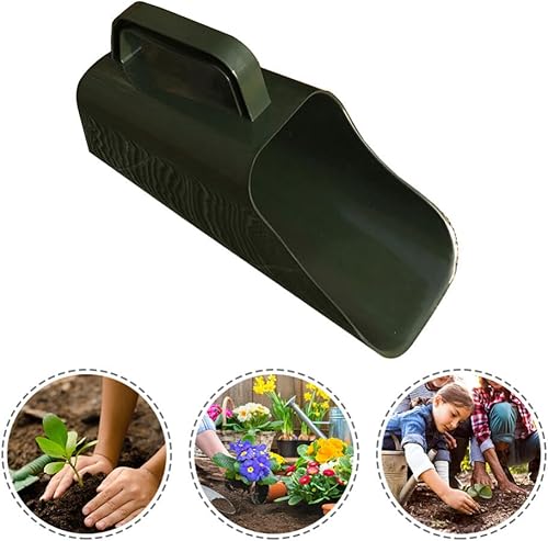 Miniatura 7 de Plantas de pala para palas para herramientas para trasplante de plantas, pala de suelo de jardín, cuchara de suelo de plástico, cuchara de suelo de