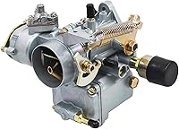 Vista 5 de Silscvtt 113129031K Carburador de repuesto para Beetles, Super Beetles, motor de 1600 cc de doble puerto 1971-1979 con estrangulador eléctrico de 12