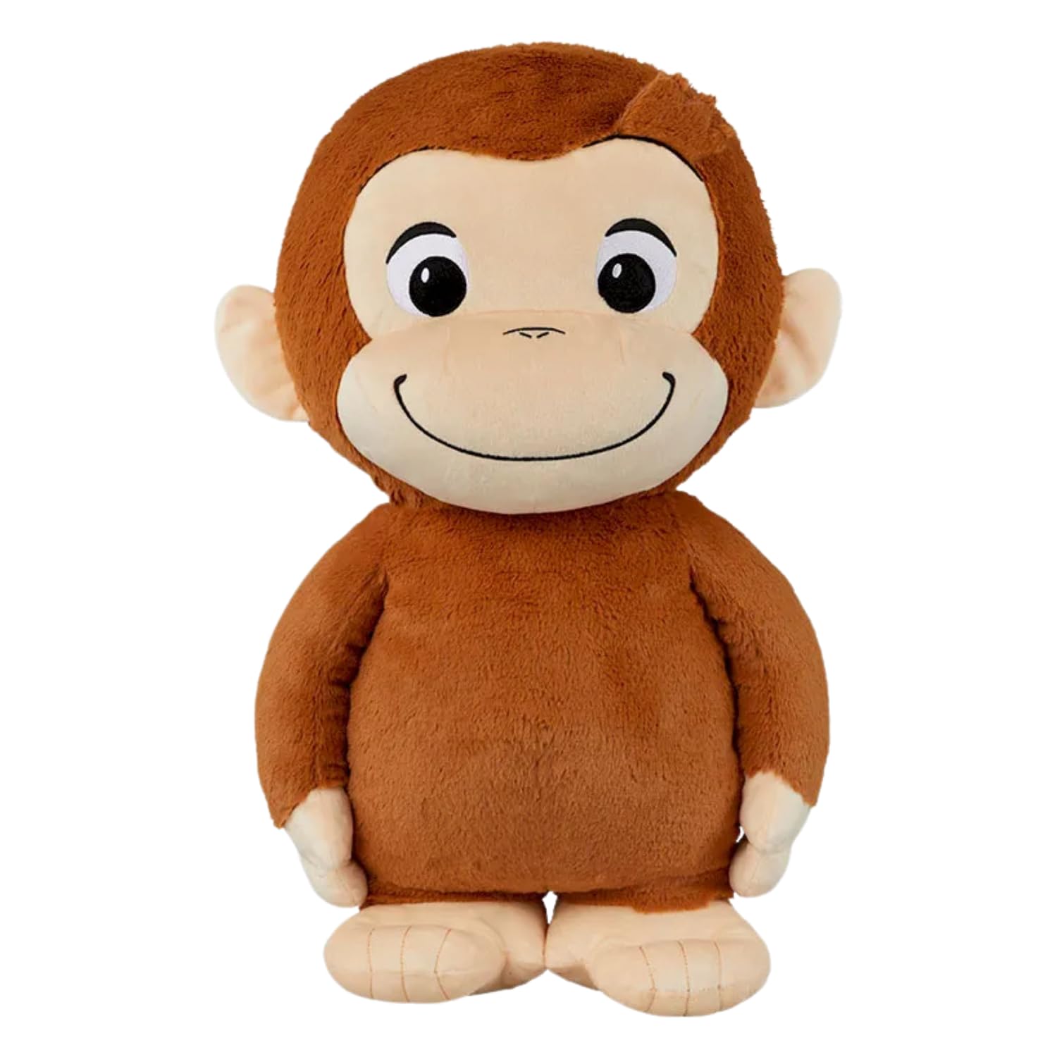 Amazon.co.jp: おさるのジョージ スーパーラージ ぬいぐるみ ぽってり