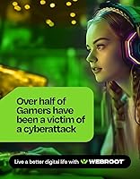 Vista 2 de Webroot Antivirus for PC Gamers 2026 1 Device 1 Year Download + System Performance Optimizer