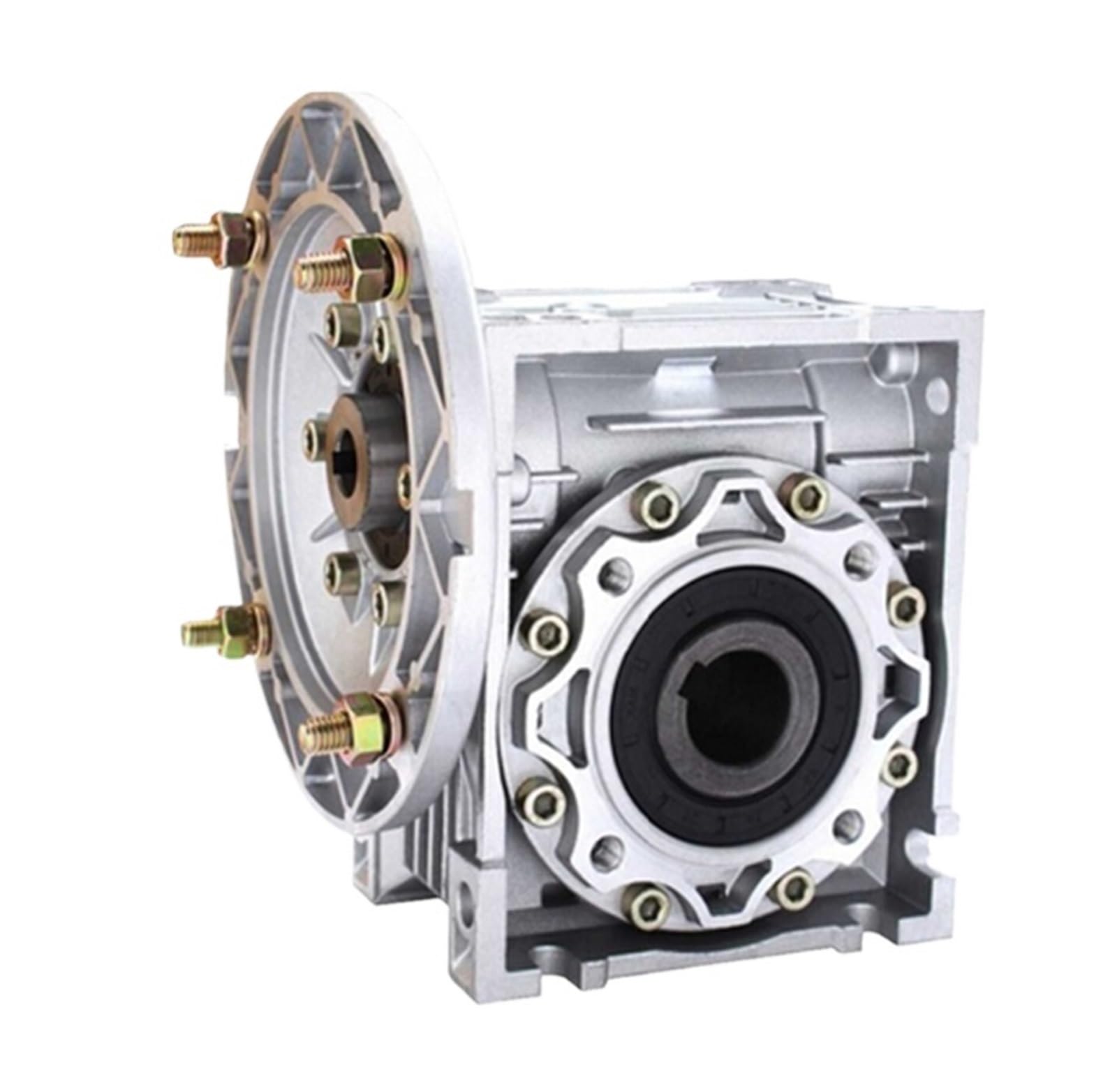 Reduktor ślimakowy RV30 90 stopni do silnika z otworem wlotowym 9 mm 0,06-0,18 kW(Ratio 60 do 1, kołnierze 56B14)