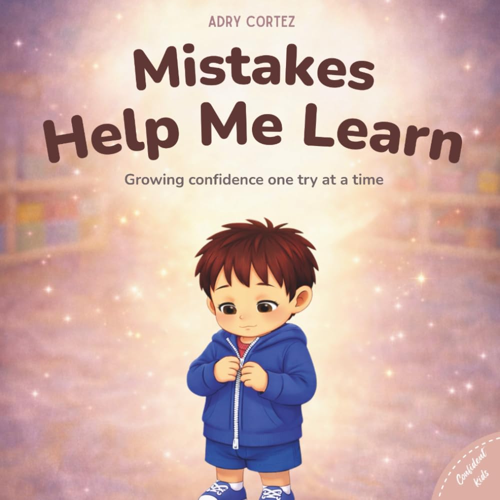 Mistakes Help Me Learn: A SEL Book About Building Confidence, and Trying Again Through Everyday Mistakes (DAYCARE, PRESCHOOL) (Confident Kids)