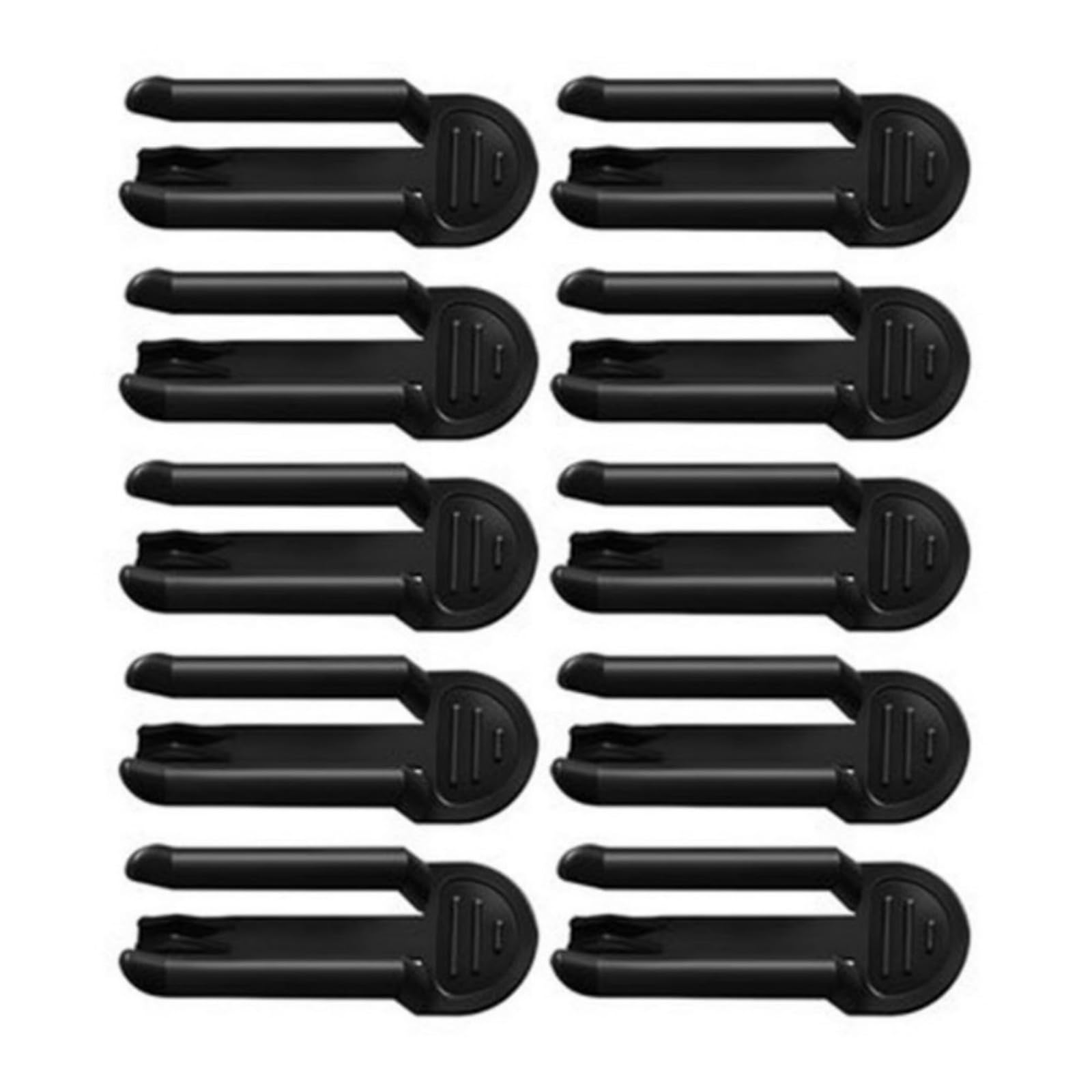 Xjdzineq Of 10 Practical Trash Bag Clamps Attachments Trash Can Securing Gadgets Practical Waste Bin Holder Garbage Bag Clip