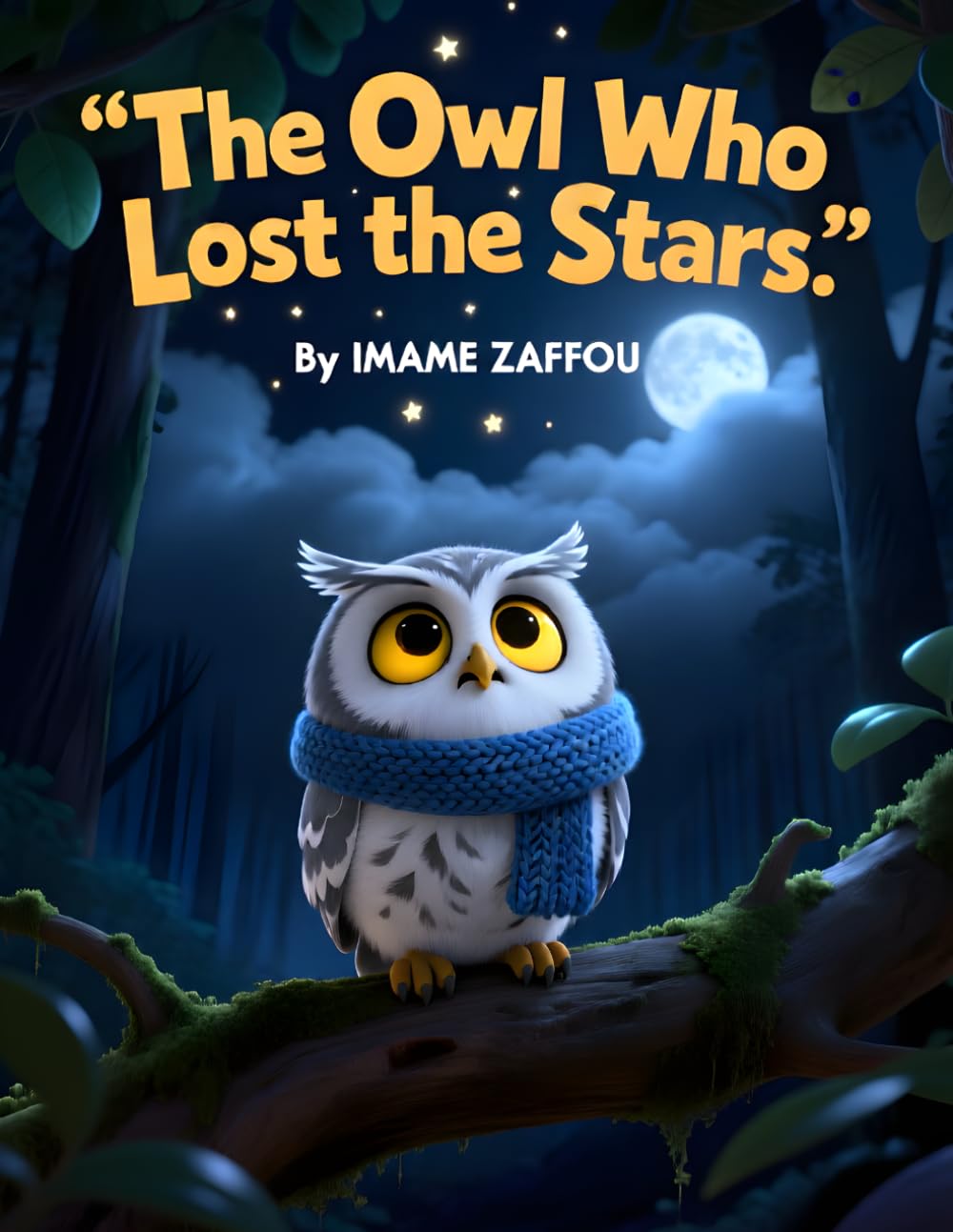 The Owl Who Lost the Stars: A Gentle Bedtime Picture Book About Patience, Worry, and Finding Light (Moonlit Forest Tales)