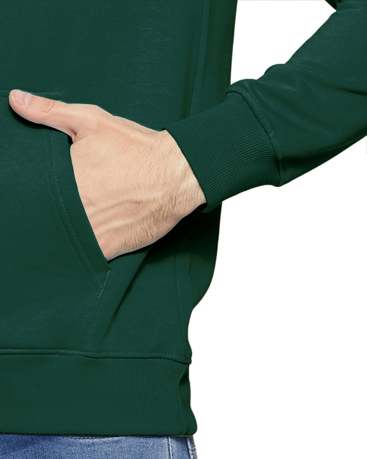 ADRO Be Yourself Bawełniana bluza z kapturem z nadrukiem dla mężczyzn i kobiet
