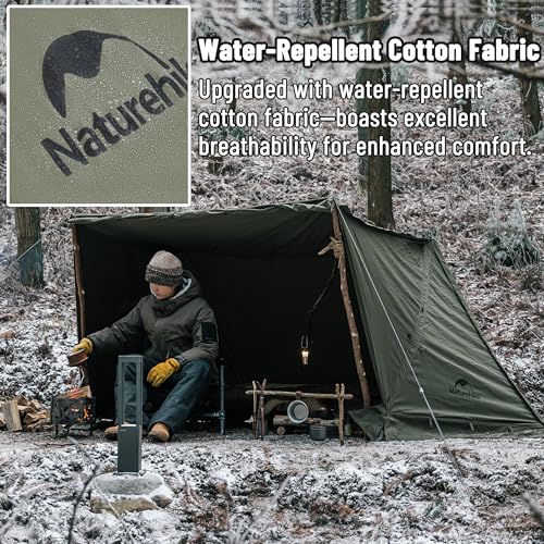 Carpa Naturehike Ares Hot para 1 persona, 4 estaciones miniatura 5