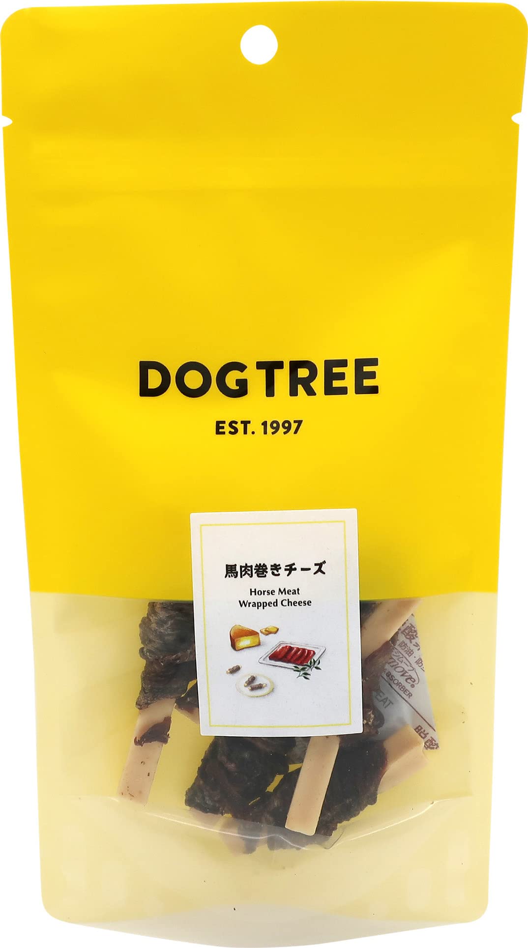 Amazon | 犬のおやつ 国産 ドッグツリー 馬肉巻きチーズ 35g