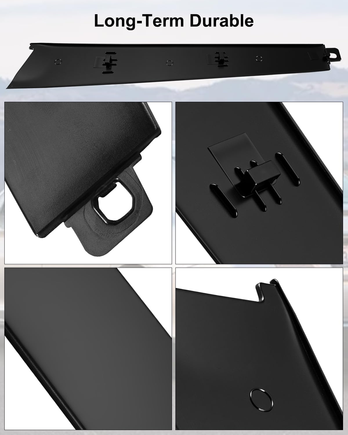 B Pillar Molding Garnish Fit for Honda Accord 2008 2009 2010 2011 2012 2013, Front Left Door Pillar Molding Trim Replace 72470-TA0-A01 72470TA0A01