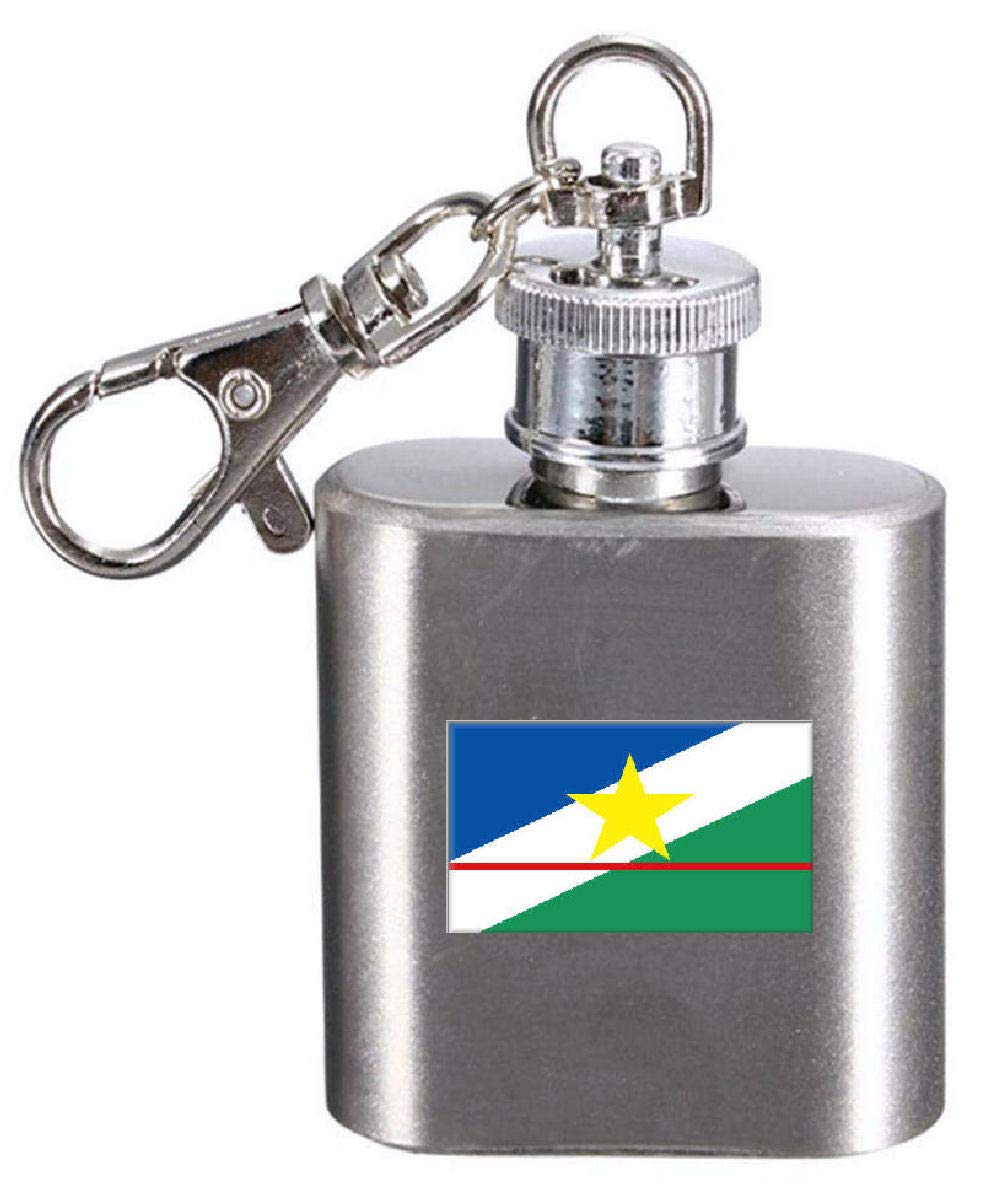Flasque porte-clés gravé Roraima cadeau original pour homme
