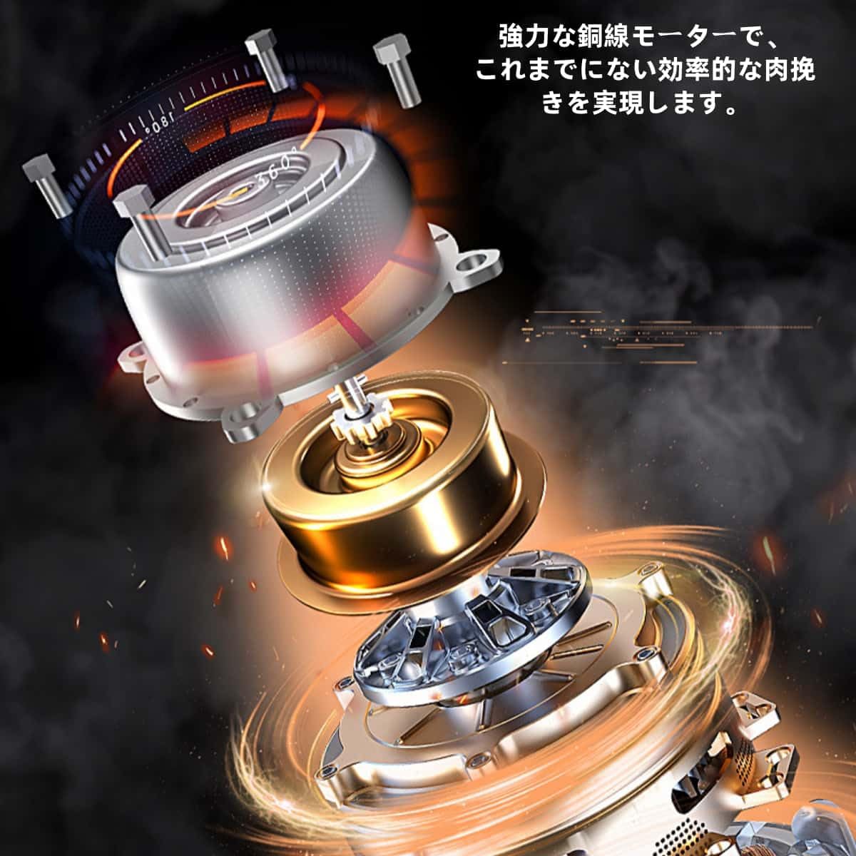 【新品・未開封】電動ミンサー SG-30 電動挽肉器　肉のミンチ インド料理屋 新品・未開封】電動ミンサー SG-30 電動挽肉器 肉のミンチ