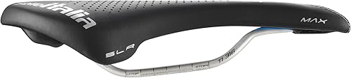 Miniatura 3 de Selle Italia, MAX SLR Gel Superflow, L, MTB y Sillín para Bicicleta de Carreta, 10.827 x 5.709 in, Unisex, 9.88 oz