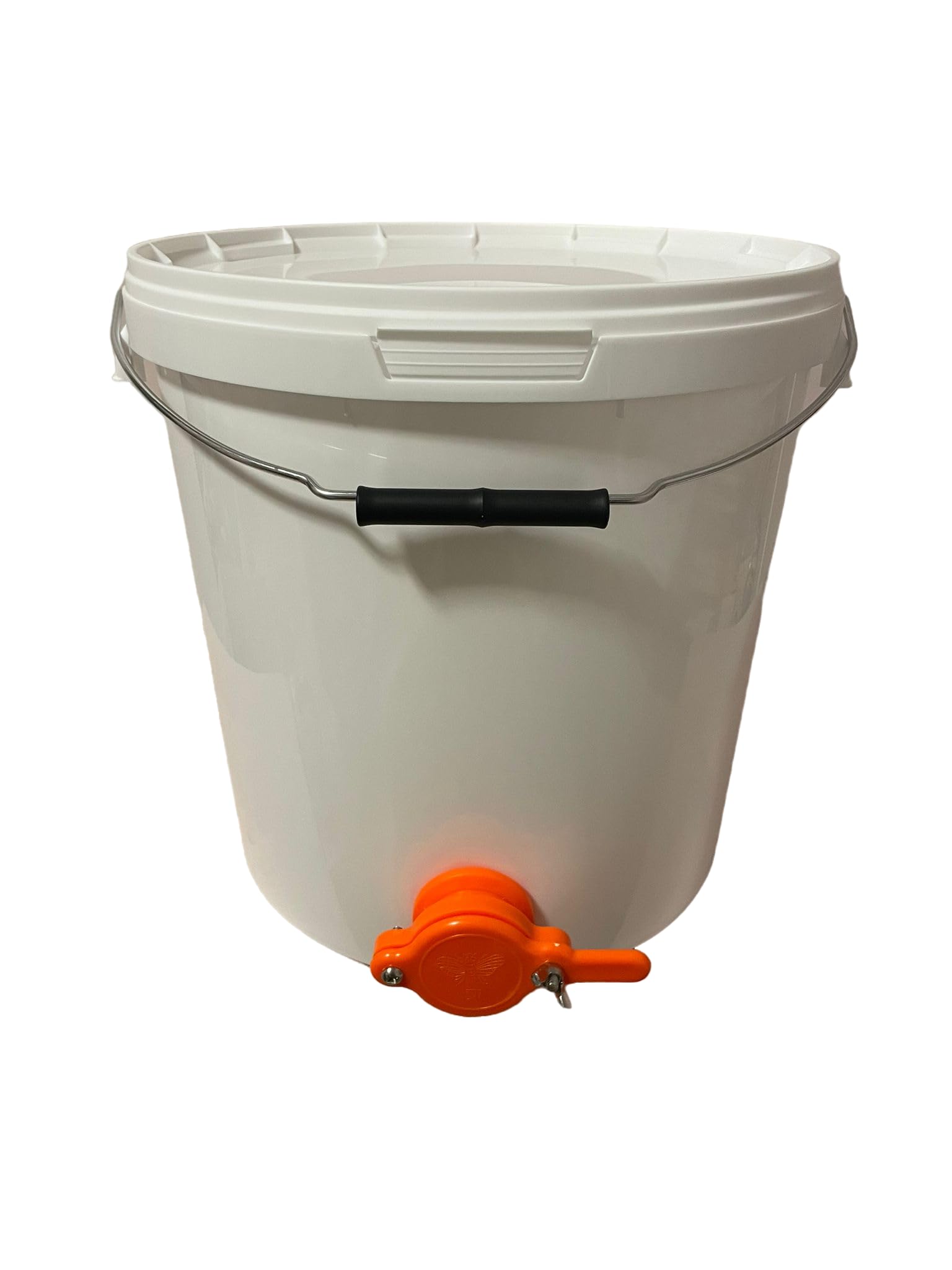 Hobbock Seau à miel avec robinet de remplissage et couvercle 20 l ou 25 kg