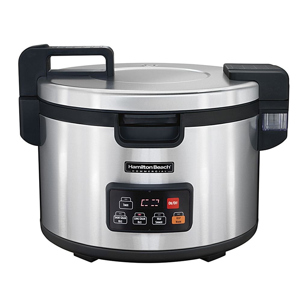 Rice Cooker/Warmer by Hamilton Beach Commercial – 90 Cup, 22.5 quarts, Plastic, Stainless Steel, Model 37590