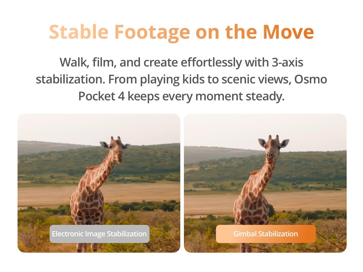 DJI Osmo Pocket 4 Creator Combo 3-Axis Gimbal Camera — Amazon image 13