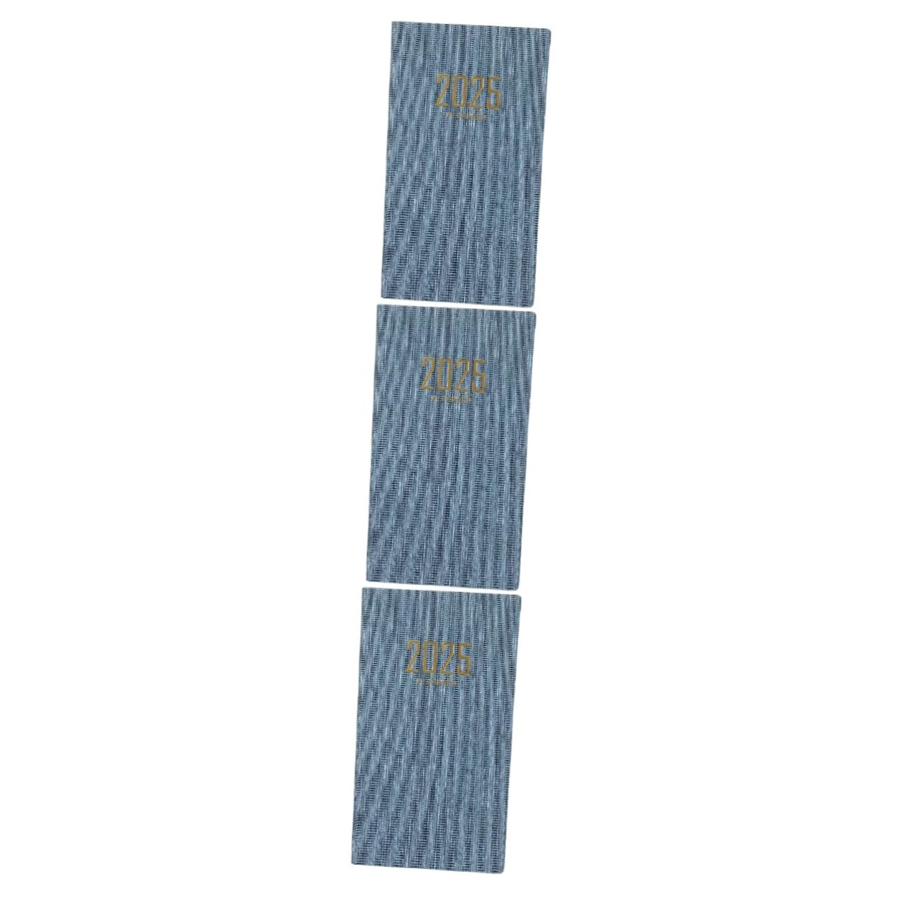 3pezzi Agenda Notepad Portatile Per Lavoro Pianificatore Giornaliero Sintetica Design Alla Moda Per Ufficio e Viaggi