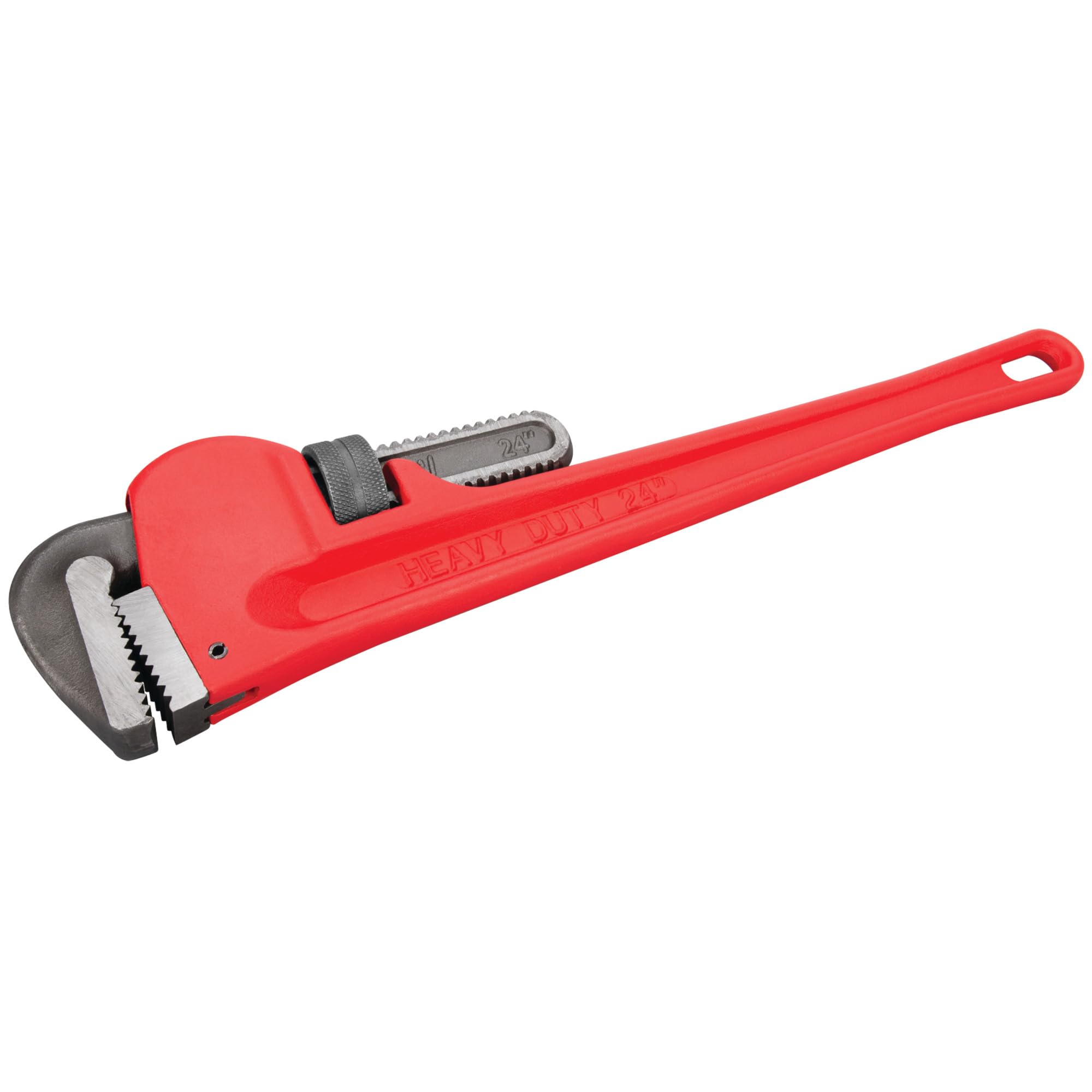 W1133-24B Heavy-Duty Adjustable Straight Pipe Wrench, 24-inch