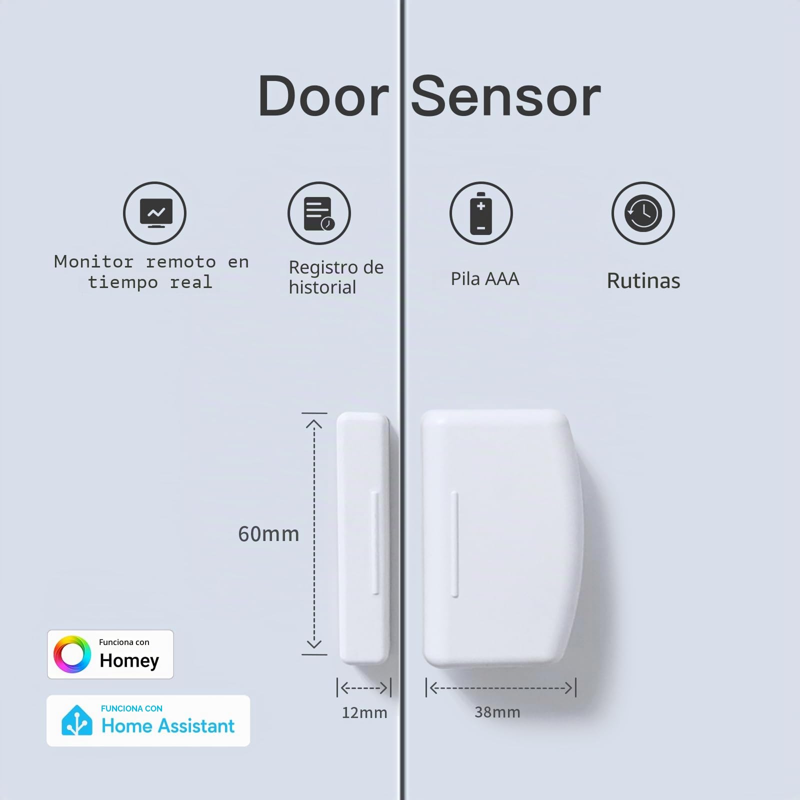 THIRDREALITY Zigbee Sensor de Contacto, 4 Unidades, automatización del hogar, SmartThings, Aeotec, Hubitat o Dispositivos Echo con hub Zigbee Integrado, Requiere concentrador