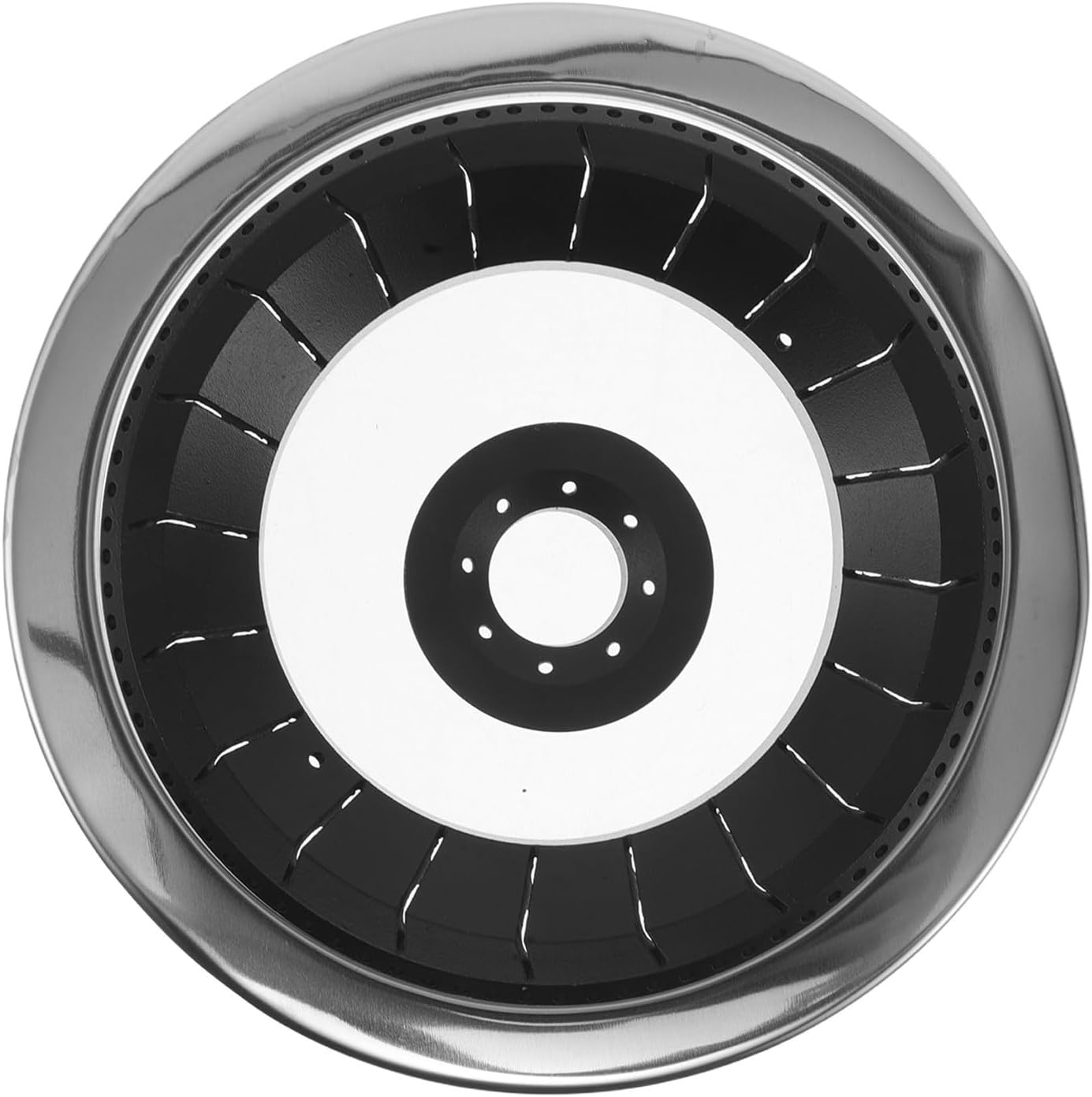 Gas Stove Flame Distributor Steel Burner Head for Even Heat Distribution