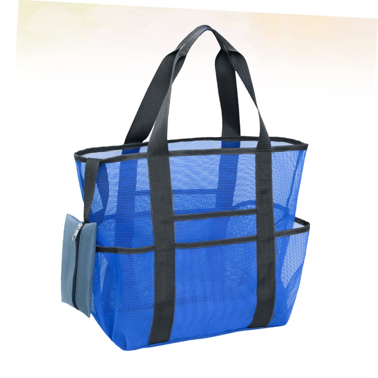 BESTonZON Sac De Plage Maille Sac Fourre-Tout pour Jouets Léger Multifonction Grand Imperméable